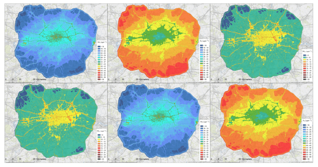 Air Quality Pollution Models